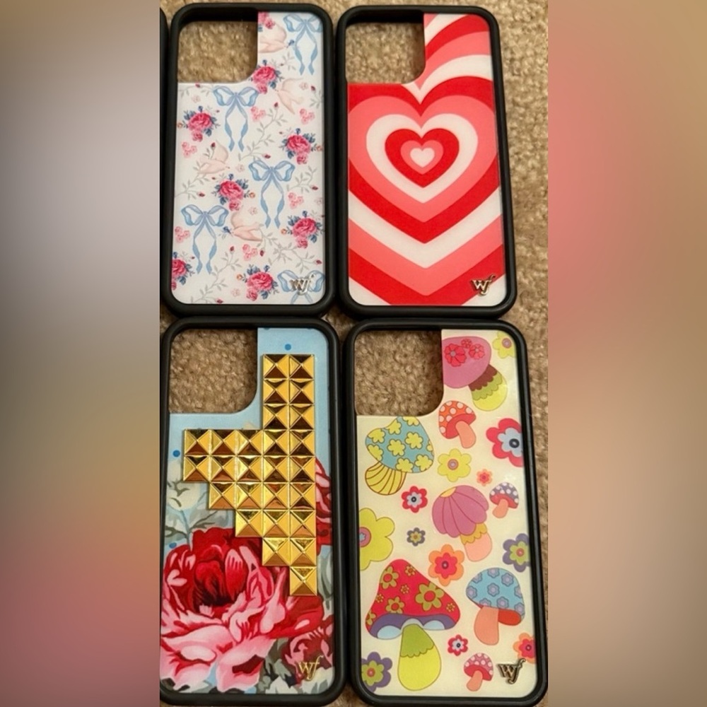 Wildflower Cases iPhone 13 Pro Max Case Bundle (includes all 4 cases shown)